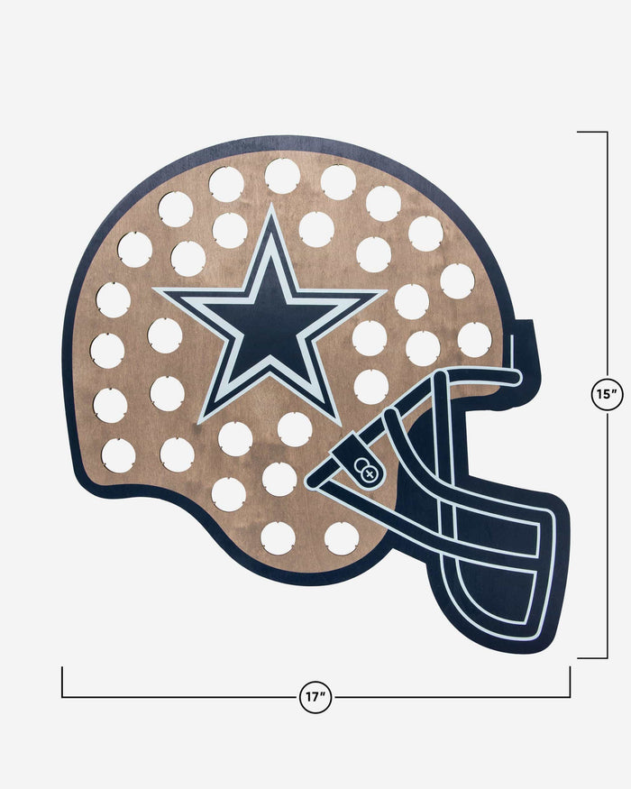 Dallas Cowboys Push Bottle Cap Wall Sign FOCO - FOCO.com