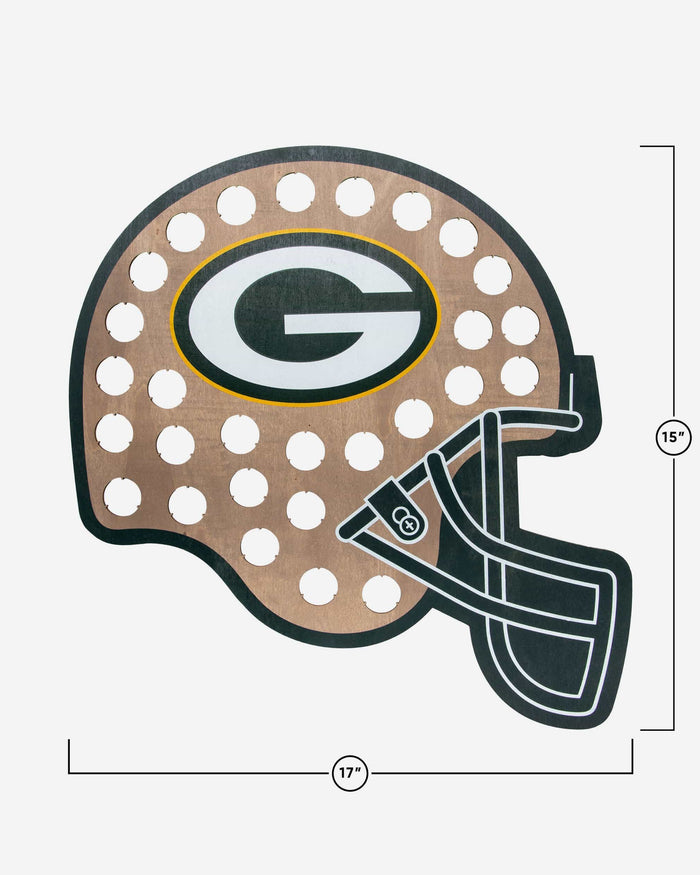 Green Bay Packers Push Bottle Cap Wall Sign FOCO - FOCO.com