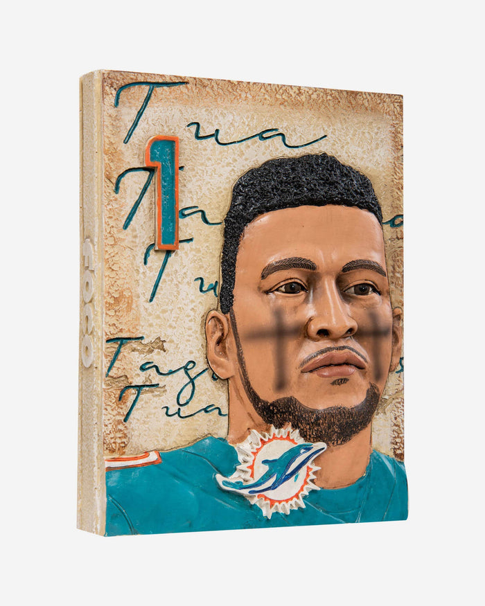 Tua Tagovailoa Miami Dolphins Player Wall Plaque FOCO - FOCO.com