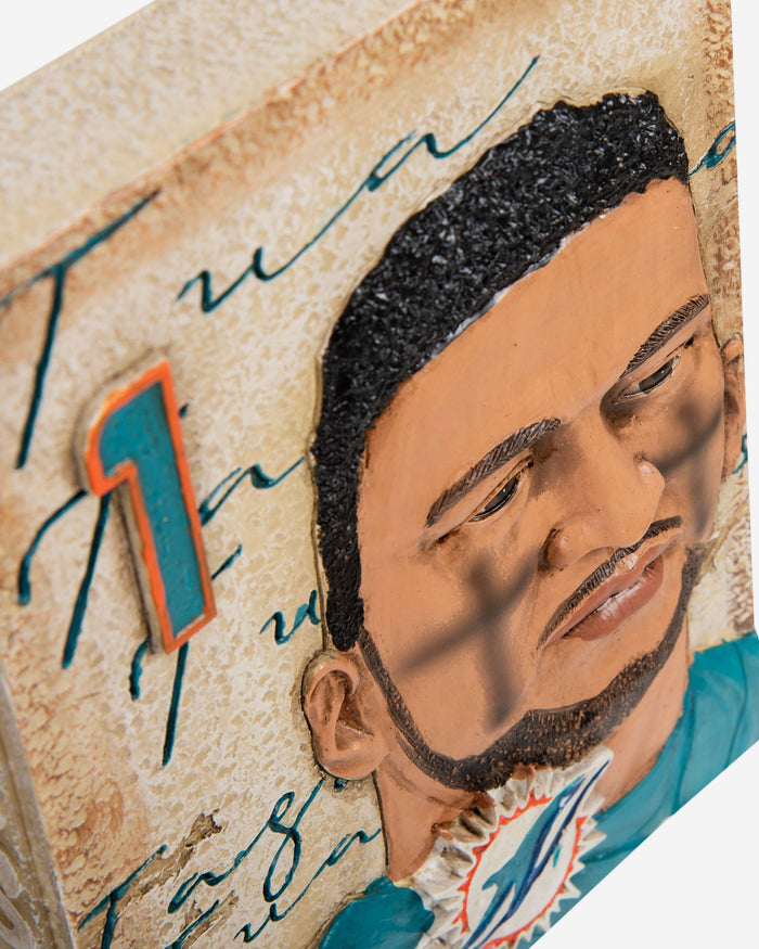 Tua Tagovailoa Miami Dolphins Player Wall Plaque FOCO - FOCO.com