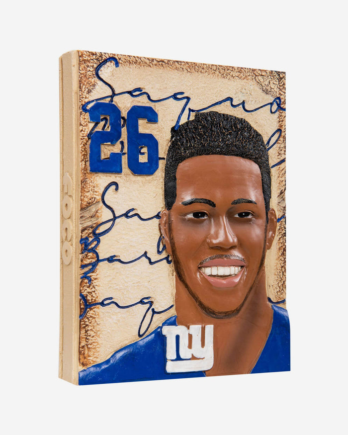 Saquon Barkley New York Giants Player Wall Plaque FOCO - FOCO.com