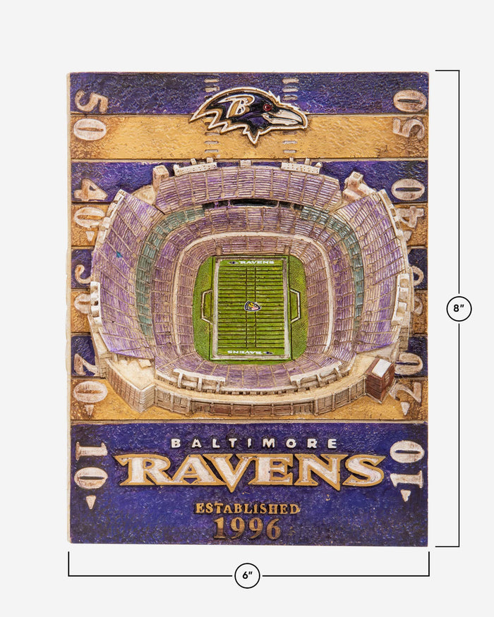 Baltimore Ravens M&T Bank Stadium Wall Plaque FOCO - FOCO.com