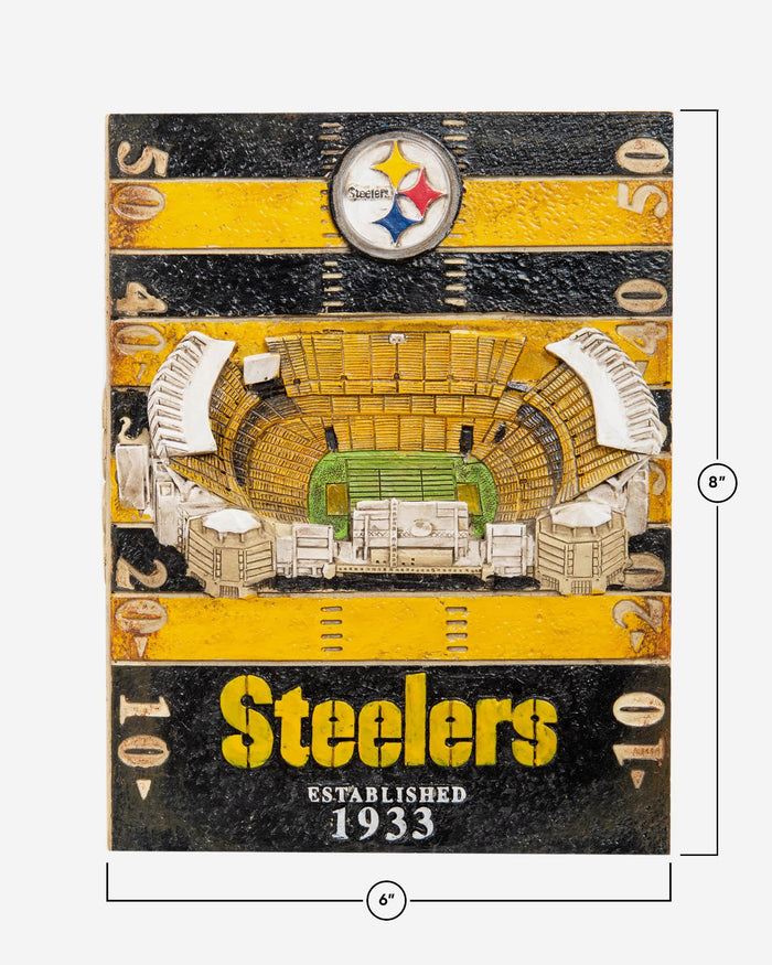 Pittsburgh Steelers Heinz Field Stadium Wall Plaque FOCO - FOCO.com