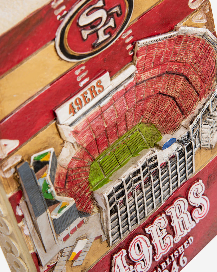 San Francisco 49ers Levi's Stadium Wall Plaque FOCO - FOCO.com