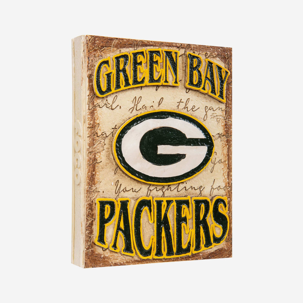 Green Bay Packers Team Logo Wall Plaque FOCO - FOCO.com