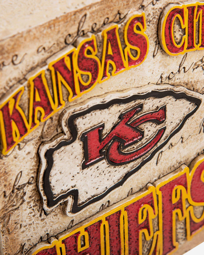 Kansas City Chiefs Team Logo Wall Plaque FOCO - FOCO.com