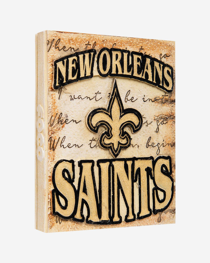 New Orleans Saints Team Logo Wall Plaque FOCO - FOCO.com