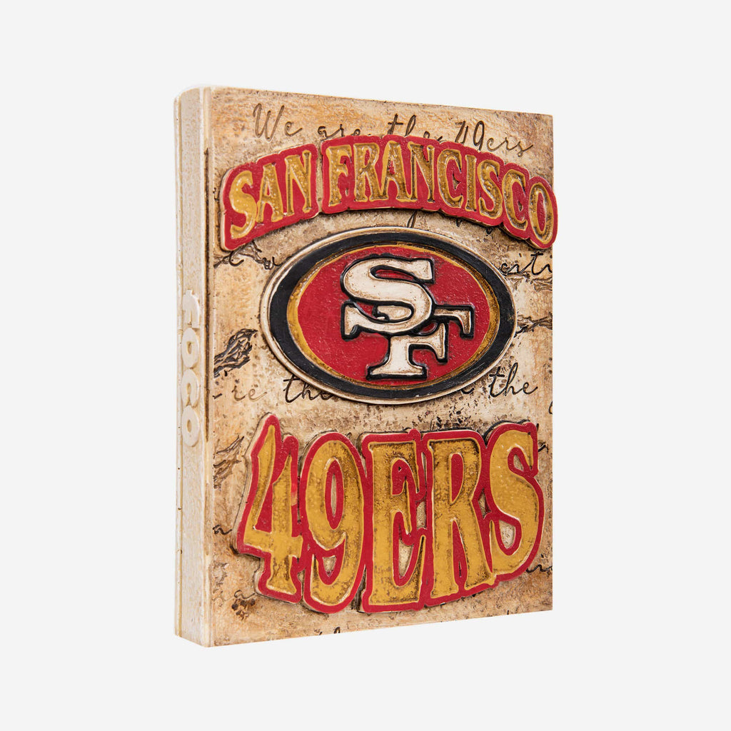 San Francisco 49ers Team Logo Wall Plaque FOCO - FOCO.com