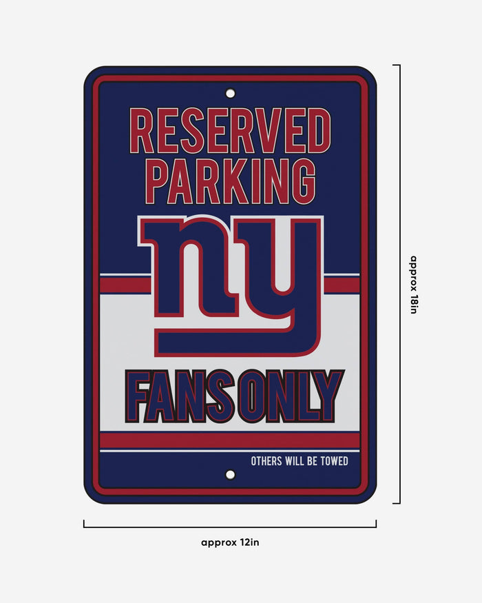 New York Giants Road Sign FOCO - FOCO.com