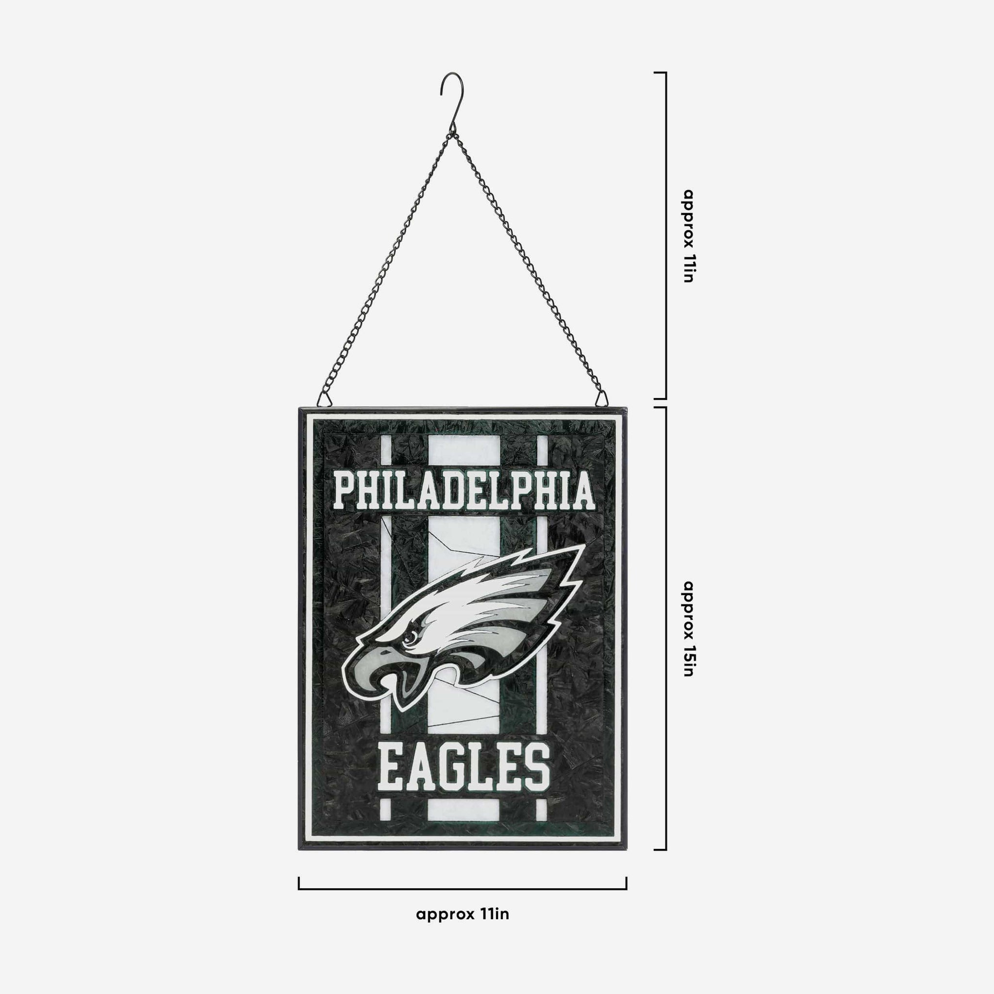 Philadelphia Eagles Team Stripe Pint Glass FOCO