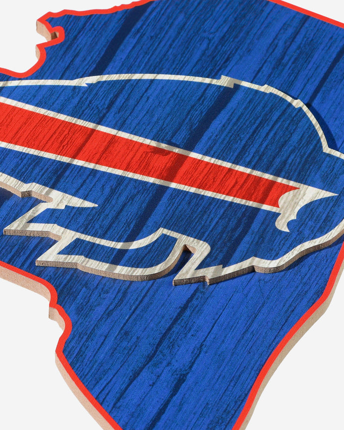 Buffalo Bills Wood State Sign FOCO - FOCO.com