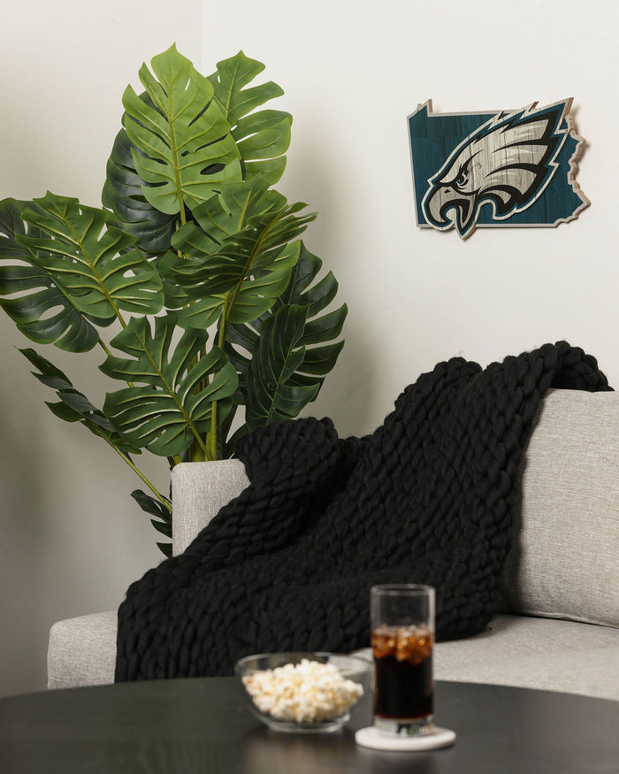 Philadelphia Eagles Wood State Sign FOCO - FOCO.com