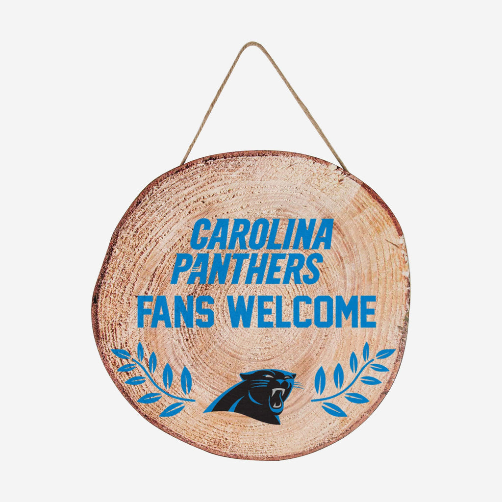 Carolina Panthers Wood Stump Sign FOCO - FOCO.com