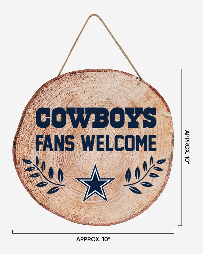 Dallas Cowboys Wood Stump Sign FOCO - FOCO.com