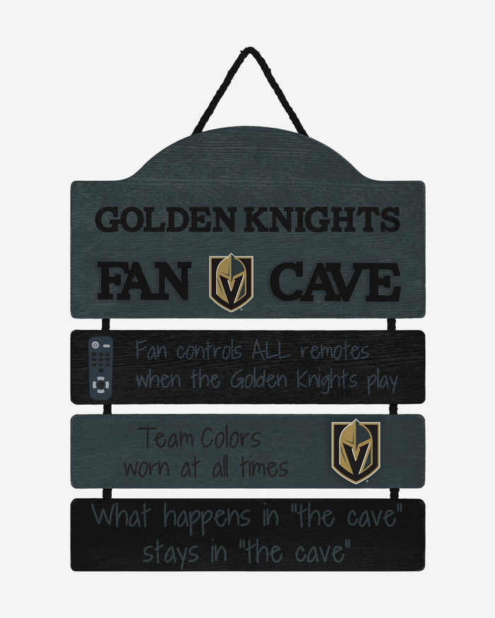 Vegas Golden Knights Mancave Sign FOCO - FOCO.com