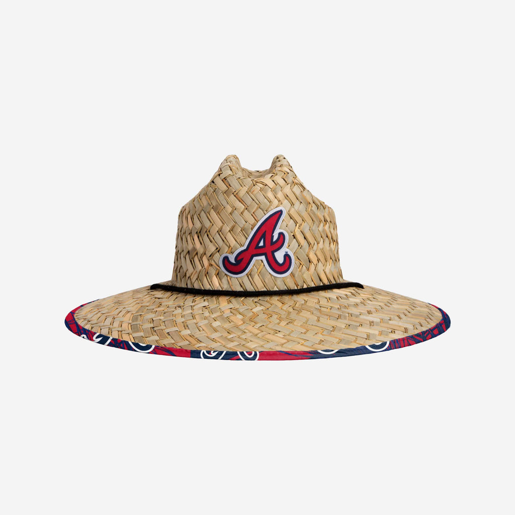 New York Yankees Floral Straw Hat