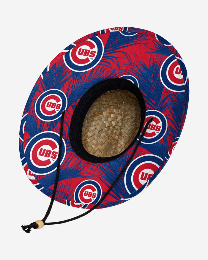 Chicago Cubs Floral Straw Hat FOCO - FOCO.com