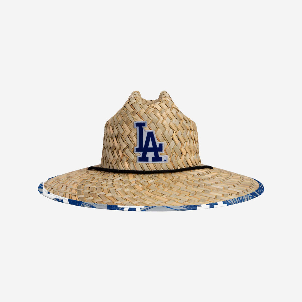 Los Angeles Dodgers Floral Straw Hat FOCO - FOCO.com