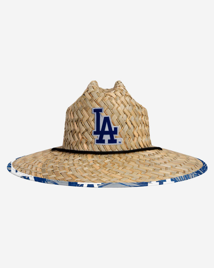 Los Angeles Dodgers Floral Straw Hat FOCO - FOCO.com