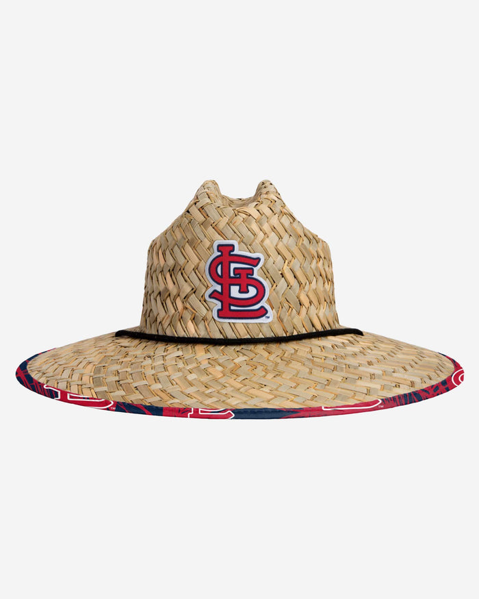 St Louis Cardinals Floral Straw Hat FOCO - FOCO.com