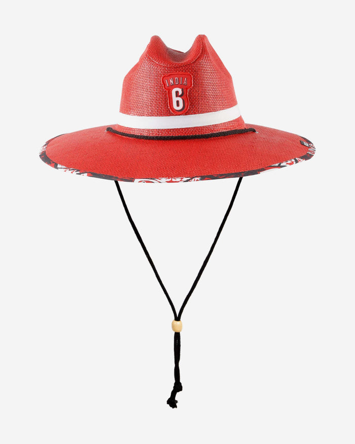 Jonathan India Cincinnati Reds Straw Hat FOCO - FOCO.com
