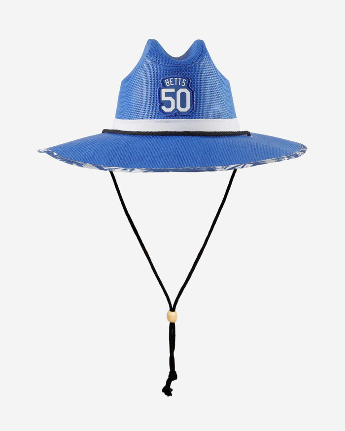 Mookie Betts Los Angeles Dodgers Straw Hat FOCO - FOCO.com