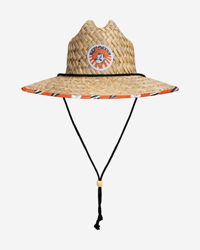 Oklahoma State Cowboys Americana Straw Hat FOCO - FOCO.com