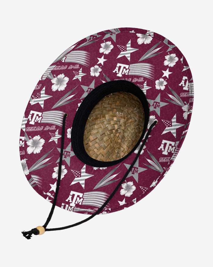 Texas A&M Aggies Americana Straw Hat FOCO - FOCO.com