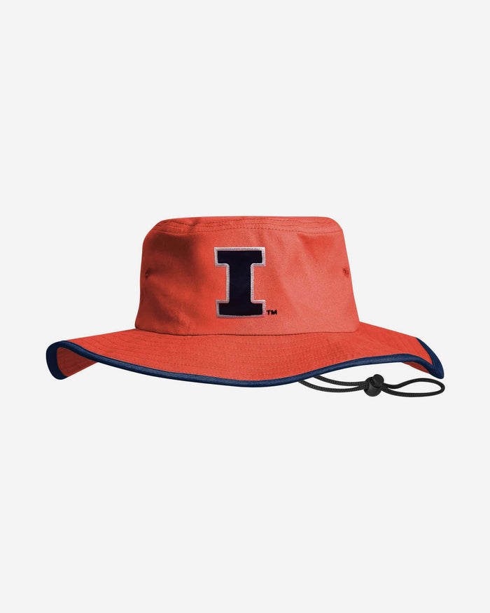 Illinois Fighting Illini Solid Boonie Hat FOCO - FOCO.com