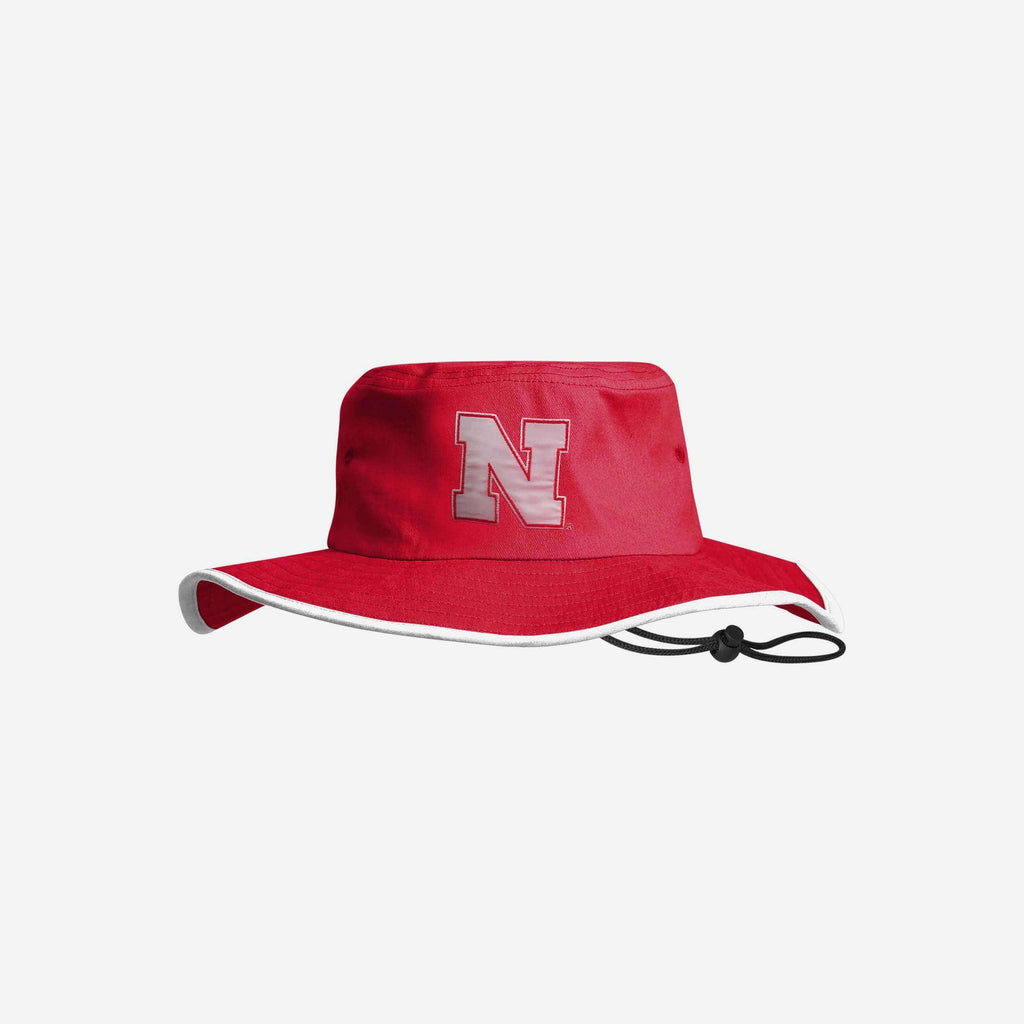 Nebraska Cornhuskers Solid Boonie Hat FOCO - FOCO.com