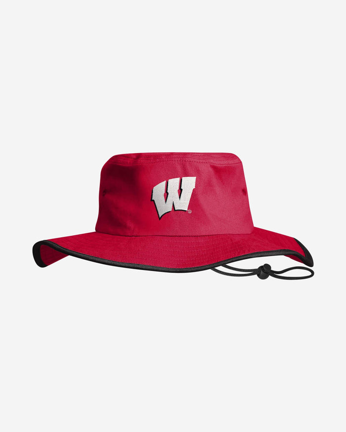 Wisconsin Badgers Solid Boonie Hat FOCO - FOCO.com