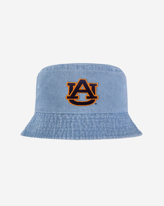 Auburn Tigers Denim Bucket Hat FOCO - FOCO.com