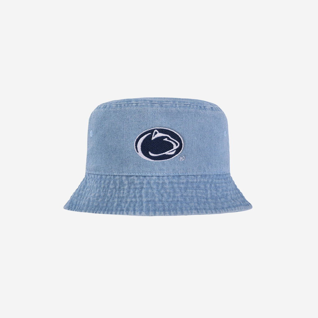 Penn State Nittany Lions Denim Bucket Hat FOCO - FOCO.com