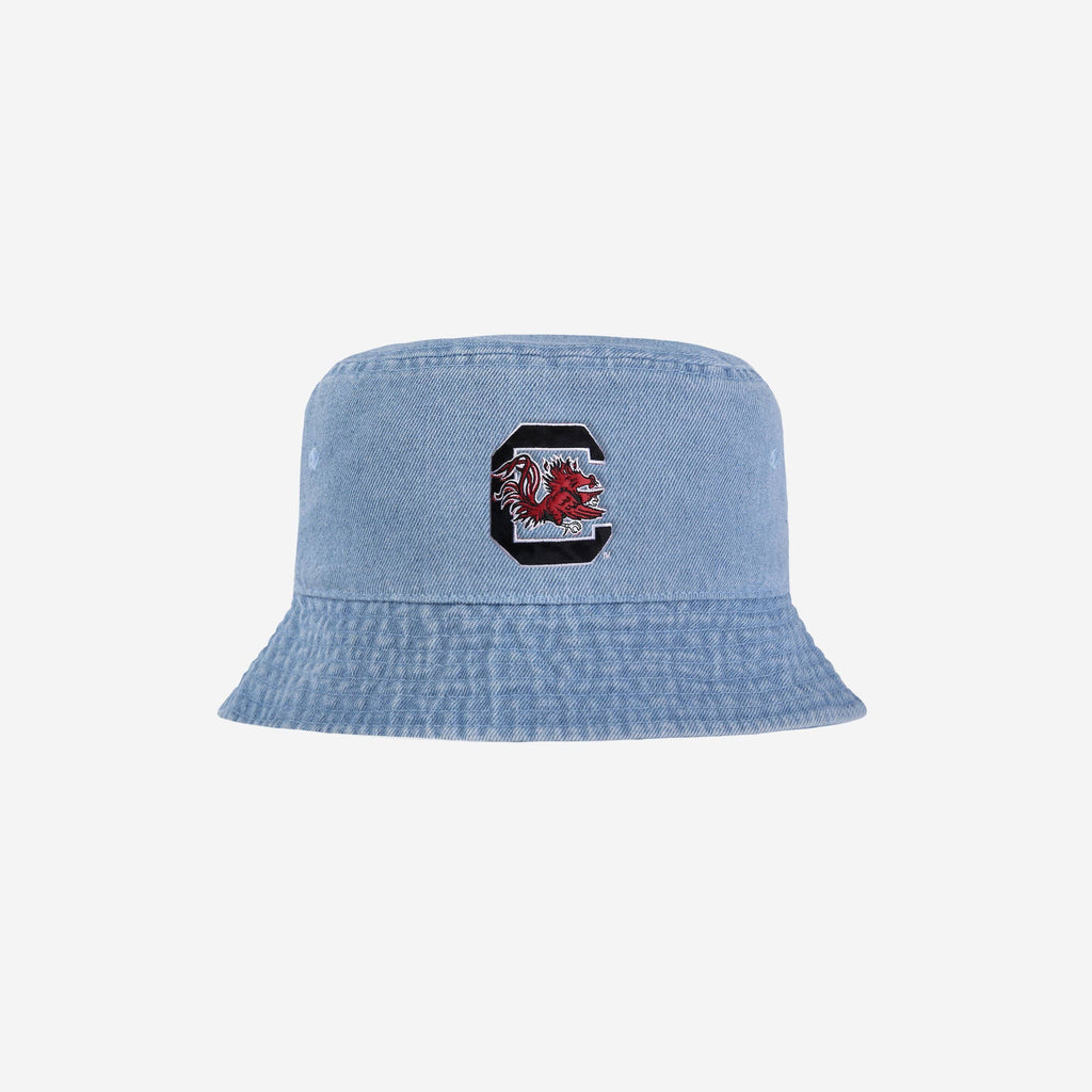 South Carolina Gamecocks Denim Bucket Hat FOCO - FOCO.com