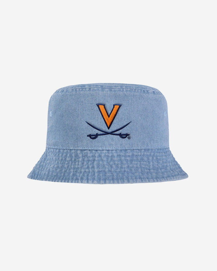 Virginia Cavaliers Denim Bucket Hat FOCO - FOCO.com