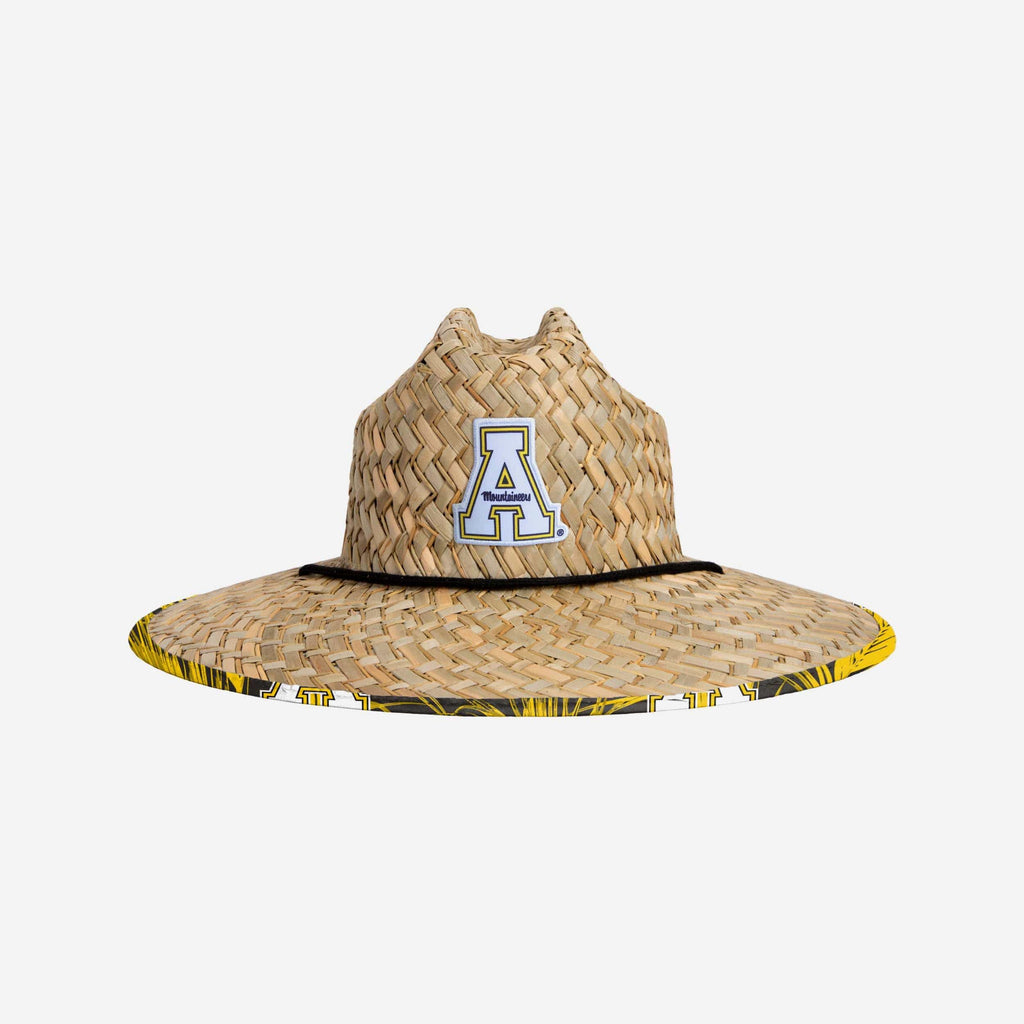 Appalachian State Mountaineers Floral Straw Hat FOCO - FOCO.com