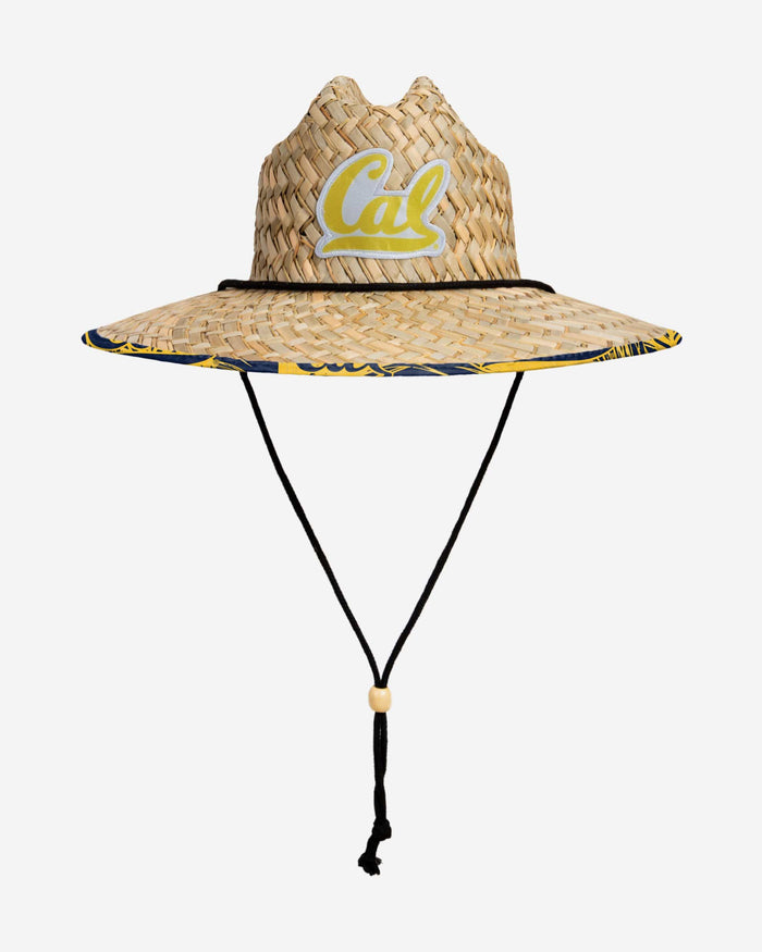 California Bears Floral Straw Hat FOCO - FOCO.com