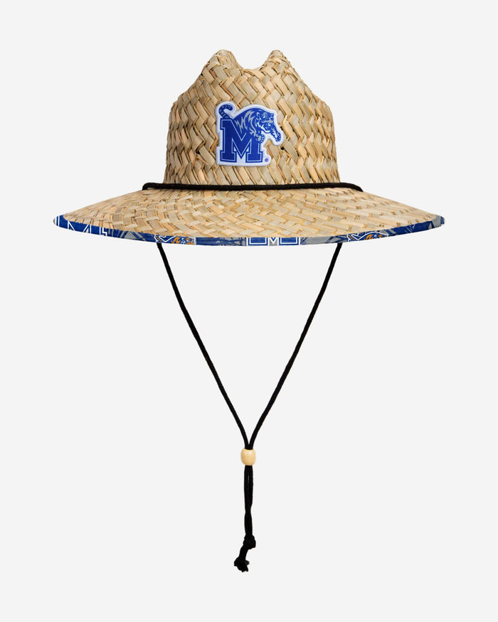 Memphis Tigers Floral Straw Hat FOCO - FOCO.com