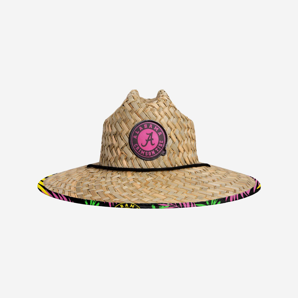 Alabama Crimson Tide Highlights Straw Hat FOCO - FOCO.com