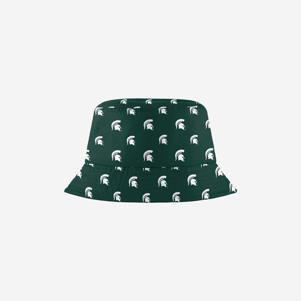 Michigan State Spartans Mini Print Bucket Hat FOCO - FOCO.com