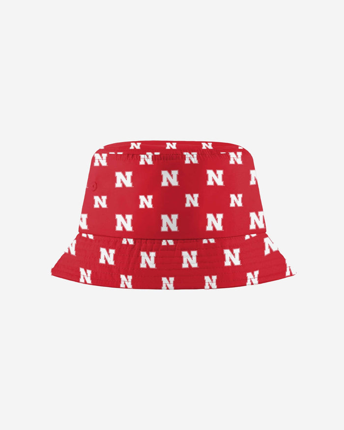 Nebraska Cornhuskers Mini Print Bucket Hat FOCO - FOCO.com