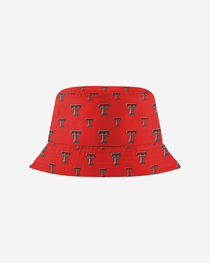 Texas Tech Red Raiders Mini Print Bucket Hat FOCO - FOCO.com