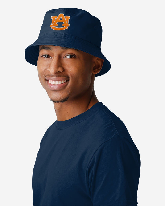 Auburn Tigers Solid Bucket Hat FOCO - FOCO.com