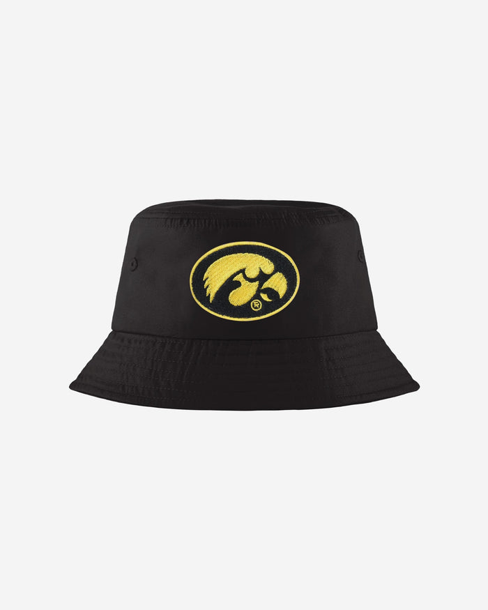 Iowa Hawkeyes Solid Bucket Hat FOCO - FOCO.com