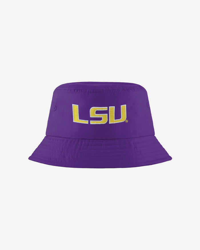 LSU Tigers Solid Bucket Hat FOCO - FOCO.com