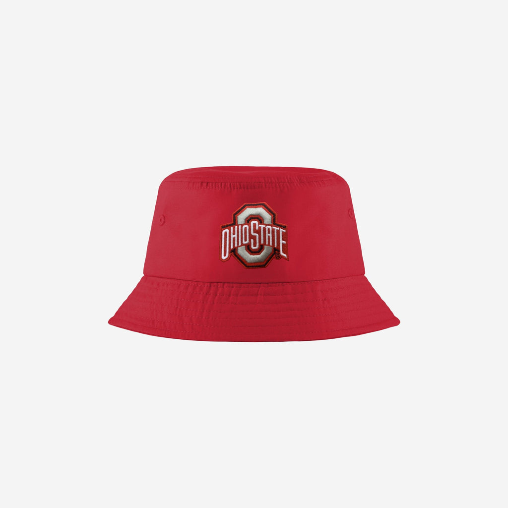 Ohio State Buckeyes Solid Bucket Hat FOCO - FOCO.com