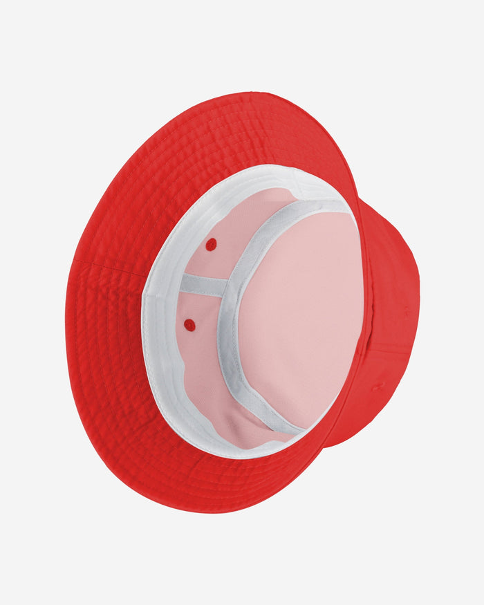 Texas Tech Red Raiders Solid Bucket Hat FOCO - FOCO.com