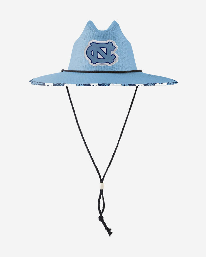 North Carolina Tar Heels Team Color Straw Hat FOCO - FOCO.com