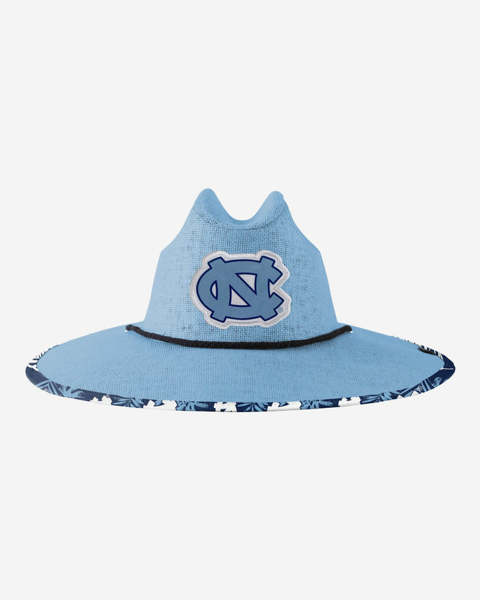 North Carolina Tar Heels Team Color Straw Hat FOCO - FOCO.com