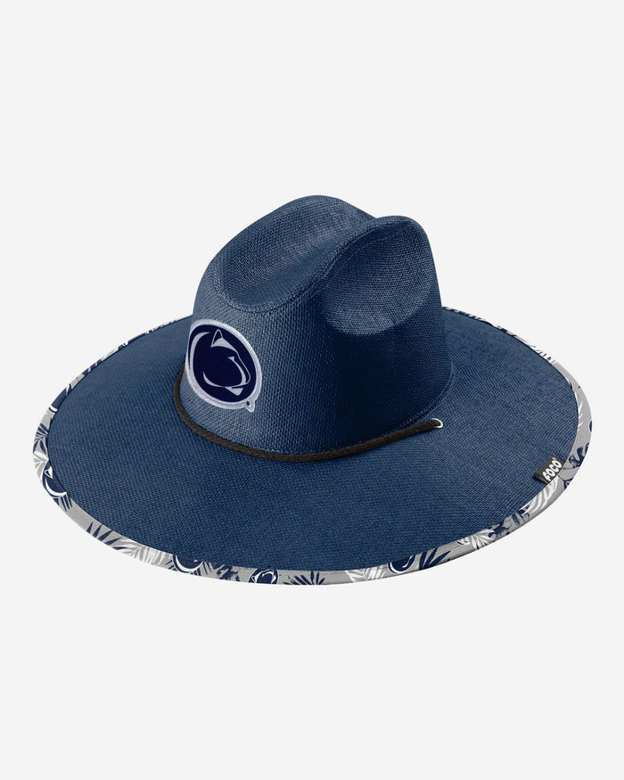 Penn State Nittany Lions Team Color Straw Hat FOCO - FOCO.com